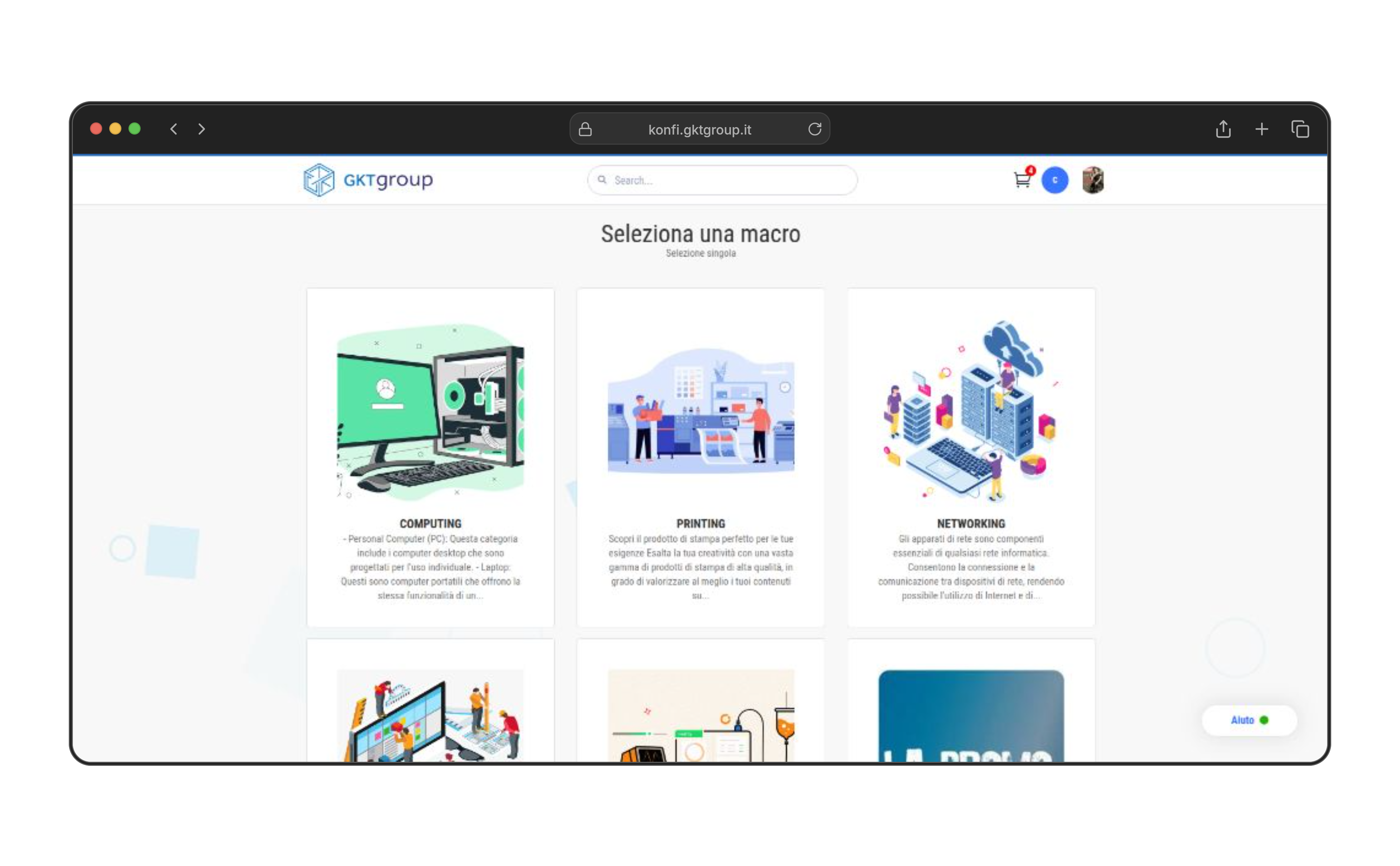 Configuratore Prodotti Konfi